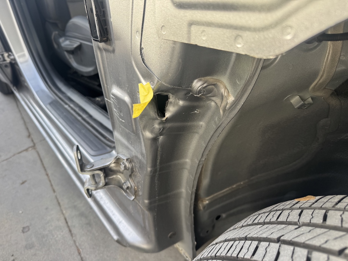 2026 Kia Niro hidden under structure damage. - BodyShop661 Santa Clarita professional auto body repair and collision work